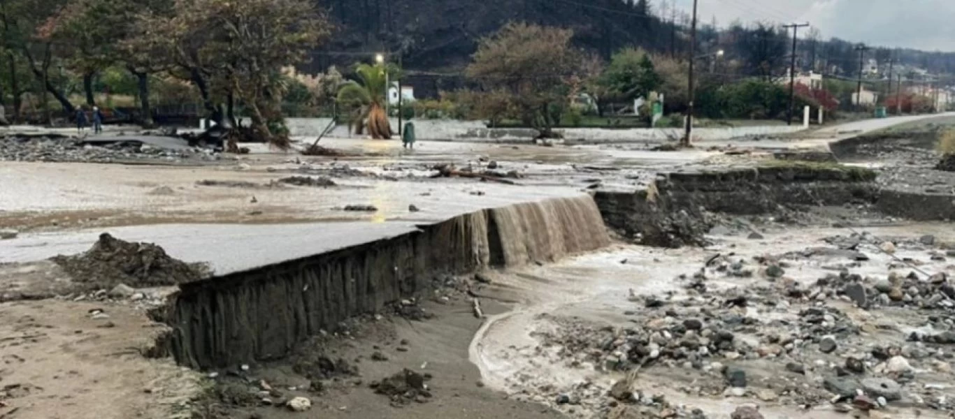 Σύσκεψη στο Μαντούδι για τις πλημμύρες